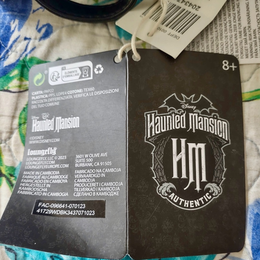Loungefly Disney Haunted Mansion Ride Mini Backpack NWT - Picture 9 of 9